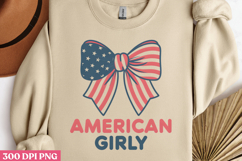 American girly PNG, 4th Of July Sublimation PNG Product Image 2