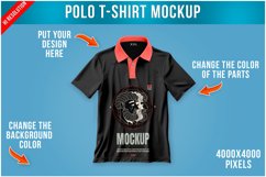 Polo T-Shirt Mockup Product Image 1