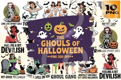 Spooky Girl Halloween PNG Pack Product Image 1