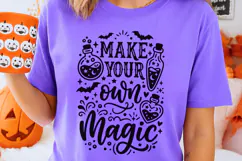 Make Your Own Magic Svg, Halloween Witch Svg, Positive Svg. Product Image 2