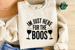 Im just here for the Boos Svg | Halloween Svg | Shirt Svg Product Image 2