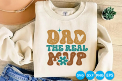 Father's day retro SVG Design Product Image 1