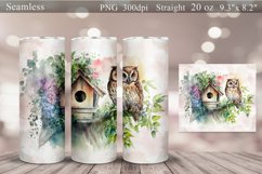 Owls Tumbler Sublimation Wrap Bundle Product Image 2