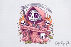 Pastel Pink Halloween Sublimation PNG Product Image 1