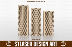 Decorative Box With Lid Laser Cut Svg Files, Laser Cutting Product Image 1