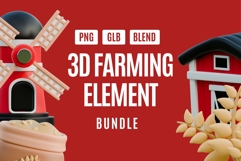 3D Agriculture Tools Collection Product Image 1