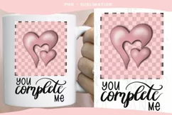 You Complete Me Png | Valentines Day | Love Couples Design Product Image 1