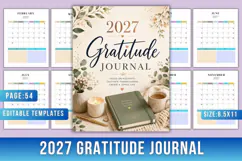 2027 Gratitude Journal Product Image 1