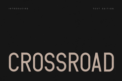 CrossRoad Condensed Sans Font Product Image 1