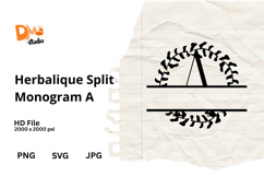 Herbalique Split Monogram Product Image 1