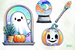 Pastel Halloween Clipart Sublimation Product Image 1