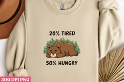 20 TIRE 50 HUNGRY PNG, Lazy Sublimation PNG Product Image 2
