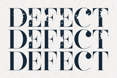 Defect Distressed Vintage Serif Font Product Image 2