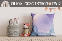 Cosmic Sky Pillow Case Design, Galaxy Pillow Sublimation Product Image 1
