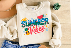 Summer Vibes Svg | Svg Files for Cricut | Shirt Svg Product Image 2