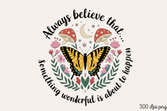 Always believe that PNG, Magic and Celestial Sublimation PNG Product Image 1