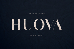 Huova Elegant Modern Serif Font Product Image 1