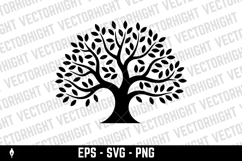 Olive tree silhouette icon. Design element for logo, label, Product Image 1