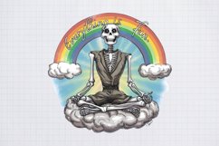 Funny Halloween Sublimation, Funny Halloween Skeleton Product Image 1