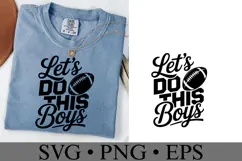 Let's Do this Boys Svg | Game Day Svg | Shirt Svg Product Image 2