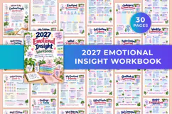 2027 Emotional Insight Workbook Kdp interiors Product Image 1