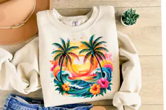 Beach Summer svg Design | Svg Cut Files | Shirt Svg Product Image 2