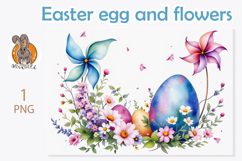 Easter eggs, flower, pattern Product Image 1
