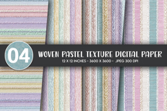 Woven Pastel Texture Digital Paper Product Image 1