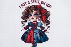 Zombie Dolls I Put A Spell On You Sublimation PNG Product Image 2