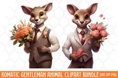 Romatic Gentleman Animal clipart Product Image 1
