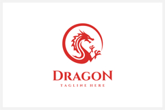 Dragon Logo Design Vector Illustration Product Image 2