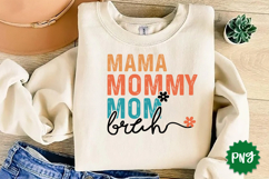 Mother's Day Sublimation PNG Design, Mom png design Product Image 2
