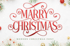 Marry Christmas - Elegant Decorative Font Product Image 1