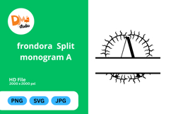 Frondora Split Monogram Product Image 1
