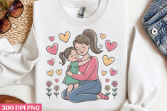 Floral Mama Mom Sublimation PNG Product Image 2