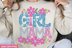 Girl mama PNG, Mothers Day Sublimation PNG Product Image 2