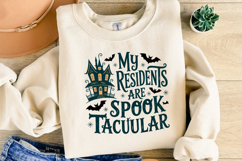 My Residents are Spooktacular Svg | Halloween | Shirt Svg Product Image 2
