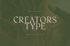 Creators Type Organic Editorial Serif Font Product Image 1
