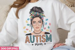 Autism mom PNG, Autism Sublimation PNG Product Image 1
