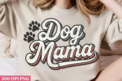 Dog Mama PNG, Dog Mom Sublimation PNG Product Image 1