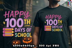 Happy 100th Days of School PNG Product Image 2