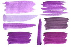 Watercolor Circles Shapes Spots Clipart PNG Product Image 4