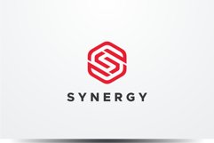 Synergy - Letter S Hexagon Logo Template Product Image 1
