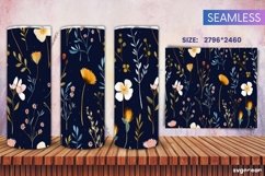 Floral Tumbler Wraps Bundle | 20 Oz | Sublimation Product Image 2