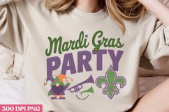 Mardi Gras Party PNG, Mardi Gras Sublimation PNG Product Image 2