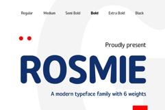 Rounded Sans Family - Rosmie Product Image 1