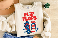 Flip Flops American flag svg | 4th of july Svg | Shirt Svg Product Image 2