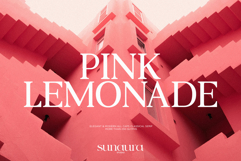 PINK LEMONADE - Elegant Serif Product Image 1