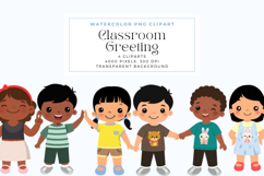 Classroom Greeting Cliparts Product Image 1
