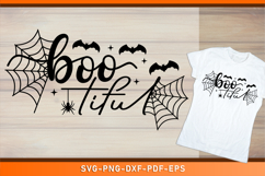 Bootiful SVG, Funny Halloween T shirt SVG Designs Product Image 1